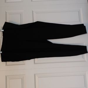 Talbots Woman Petites Black Stretch Dress Pants, Size 20W